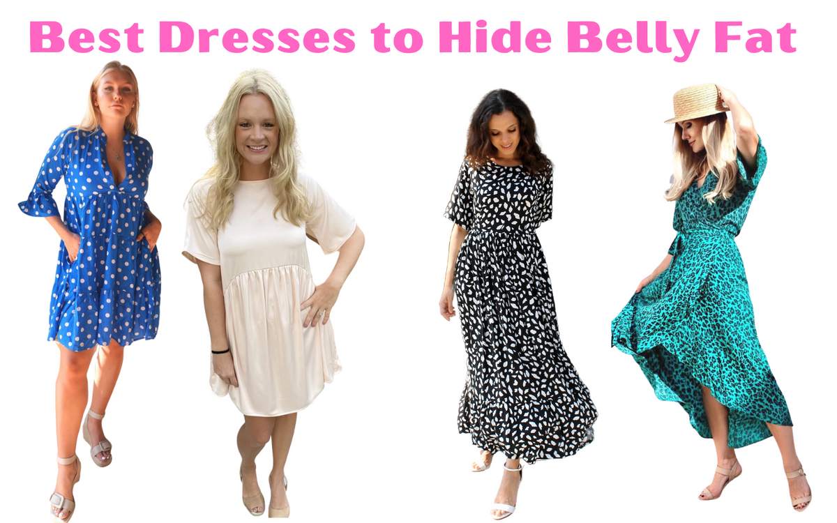 Dresses that hide midsection best sale