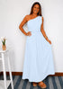 The Marbella Dress Mini - Cy Ice Blue