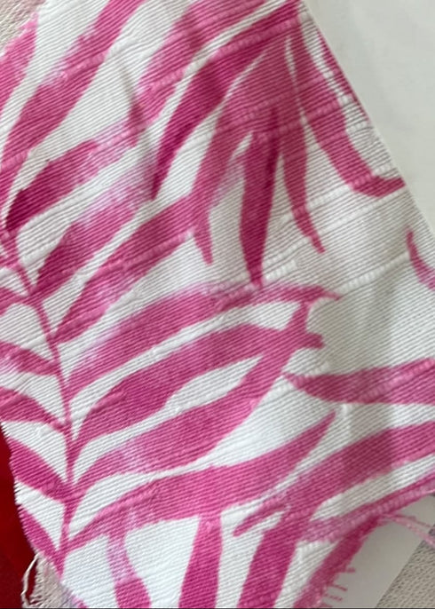 The Lola Shirt Dress - Pink Palms