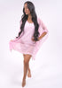 Beach Kaftan O/S The Beach Kaftan - Ice Pink Chiffon dubai outfit dress brunch fashion mums