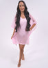 Beach Kaftan O/S The Beach Kaftan - Ice Pink Chiffon dubai outfit dress brunch fashion mums