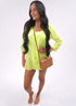 Beach Kaftan The Beach Shirt - Neon Gold dubai outfit dress brunch fashion mums