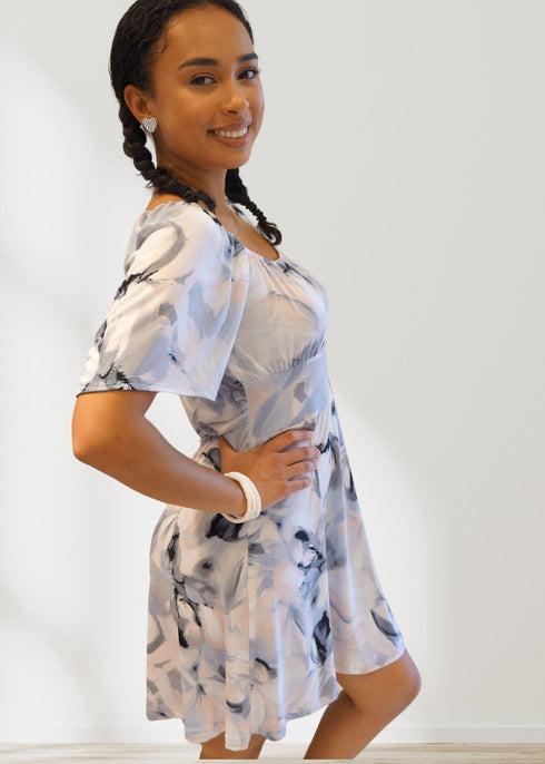 Dress The Fairground Dress - Frozen Rose dubai outfit dress brunch fashion mums