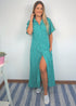 Dress The Fitted Shirt Dress - Emerald Mountains dubai outfit dress brunch fashion mums