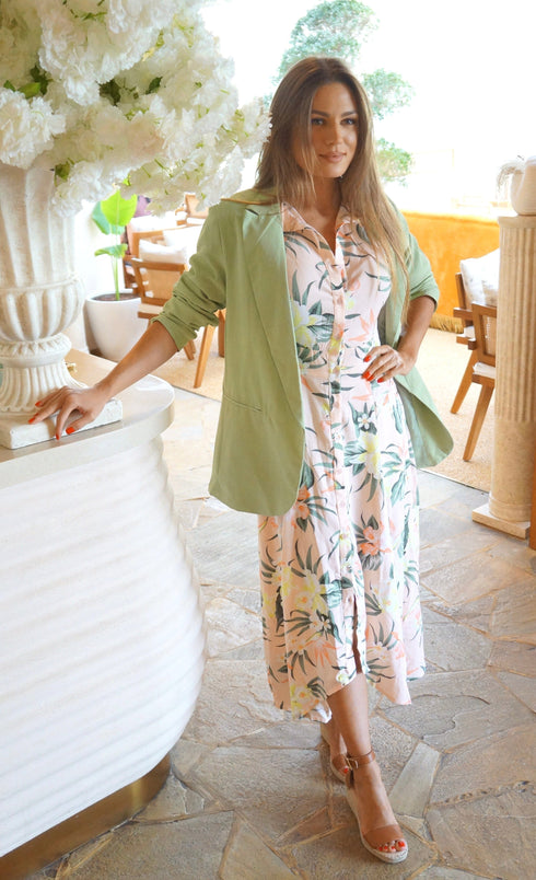 Dress The Fitted Shirt Dress - Life’s A Peach dubai outfit dress brunch fashion mums