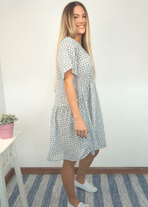 Dress The French Dress - Santorini Circles dubai outfit dress brunch fashion mums
