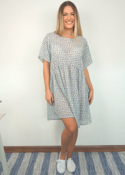 Dress The French Dress - Santorini Circles dubai outfit dress brunch fashion mums