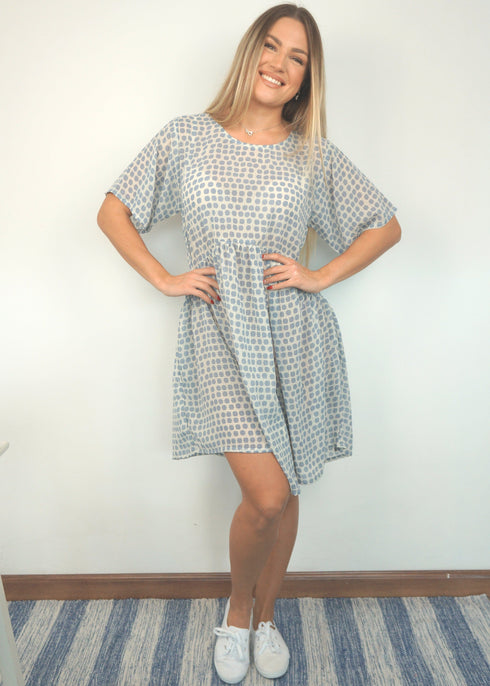 Dress The French Dress - Santorini Circles dubai outfit dress brunch fashion mums