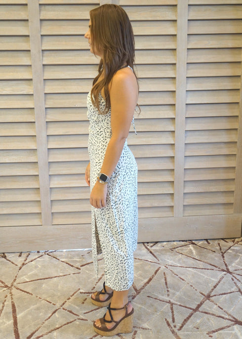 Dress The Hayley Dress - Leopard Nude dubai outfit dress brunch fashion mums