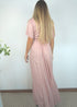 Dress The Maxi Wrap Dress - Dusty Pink dubai outfit dress brunch fashion mums