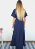 Dress The Maxi Wrap Dress - Perfect Navy dubai outfit dress brunch fashion mums