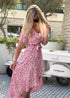 Dress The Maxi Wrap Dress - Polo Pinks dubai outfit dress brunch fashion mums