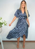 Dress The Maxi Wrap Dress - Starry Nights dubai outfit dress brunch fashion mums