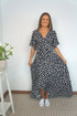 Dress The Maxi Wrap Dress - Wild Abstract dubai outfit dress brunch fashion mums