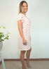 Dress The Mini Anywhere Dress - Lipstick Polka dubai outfit dress brunch fashion mums