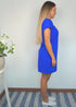 Dress The Mini Anywhere Dress - Royal Blue dubai outfit dress brunch fashion mums