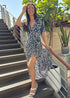 Dress The Stretch Wrap Dress - Teal Garden dubai outfit dress brunch fashion mums