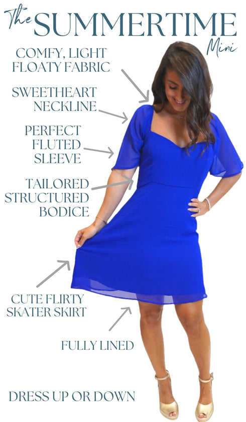 Dress The Summertime Mini - TEMPLATE dubai outfit dress brunch fashion mums