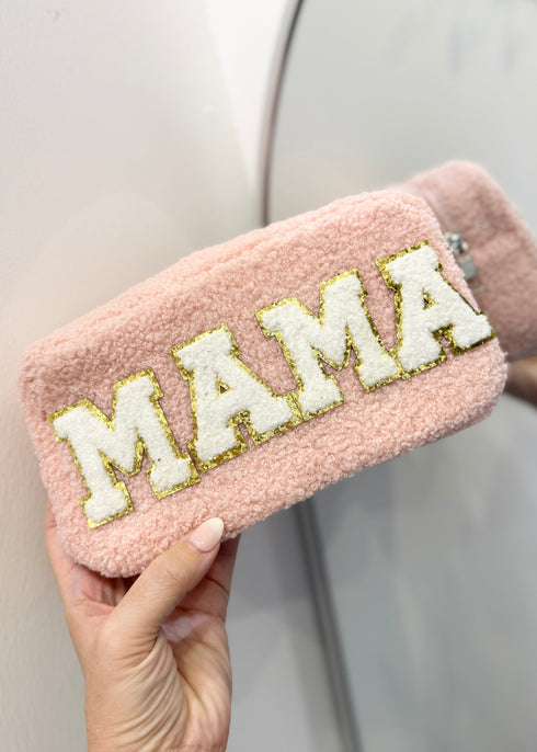 Furry Pouch - Pink Stuff dubai outfit dress brunch fashion mums