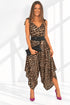 Jumpsuit One size (fits UK 6-18) The Harem Jumpsuit - Lovely Leopard dubai outfit dress brunch fashion mums