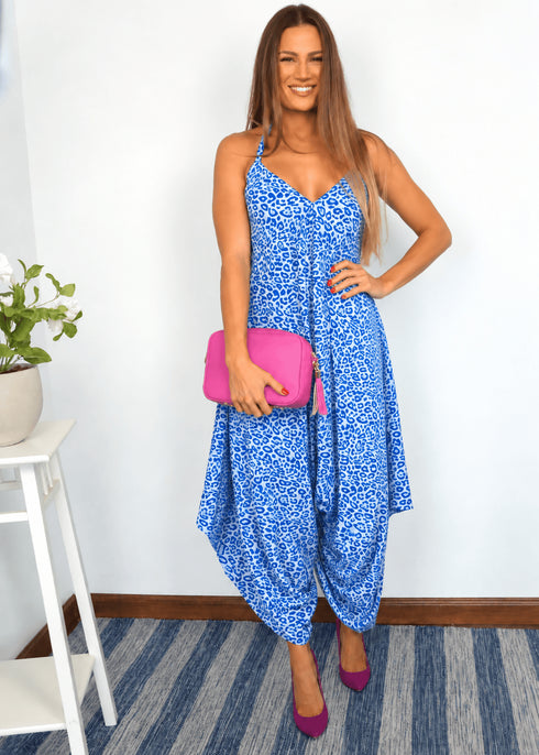 Jumpsuit One size (fits UK 6-18) The Harem Jumpsuit - Royal Jungle dubai outfit dress brunch fashion mums