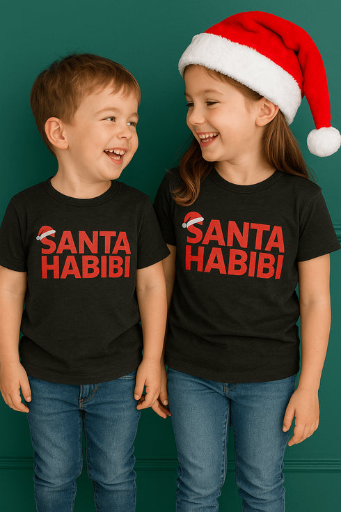 Santa Habibi - The Men's Christmas Tee dubai outfit dress brunch fashion mums