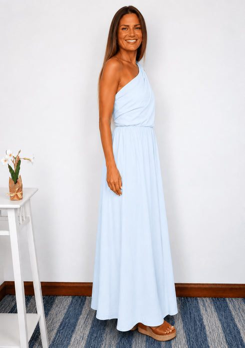 The Marbella Dress Mini - Cy Ice Blue
