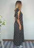 The Bordeaux Maxi - City Polka dubai outfit dress brunch fashion mums