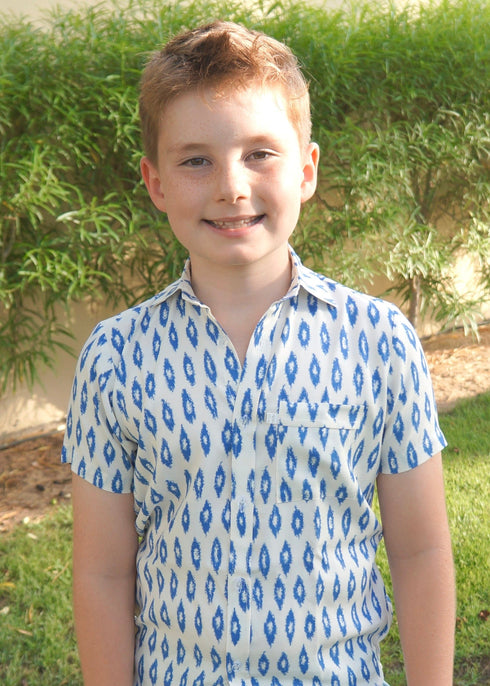 The Boy's Casual Shirt - Royal Diamond dubai outfit dress brunch fashion mums