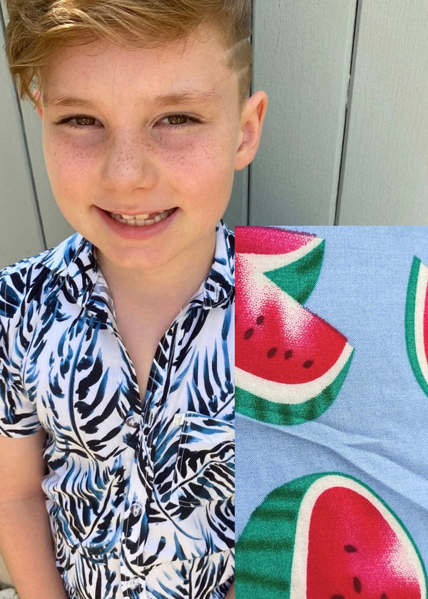 The Boy's Casual Shirt - Watermelon Sky dubai outfit dress brunch fashion mums