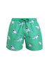 The Boy's Swim Shorts - Green Sharks dubai outfit dress brunch fashion mums