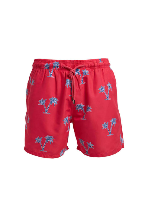 The Boy's Swim Shorts - Palms Coral dubai outfit dress brunch fashion mums