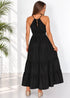 The California Maxi - Cy Black dubai outfit dress brunch fashion mums