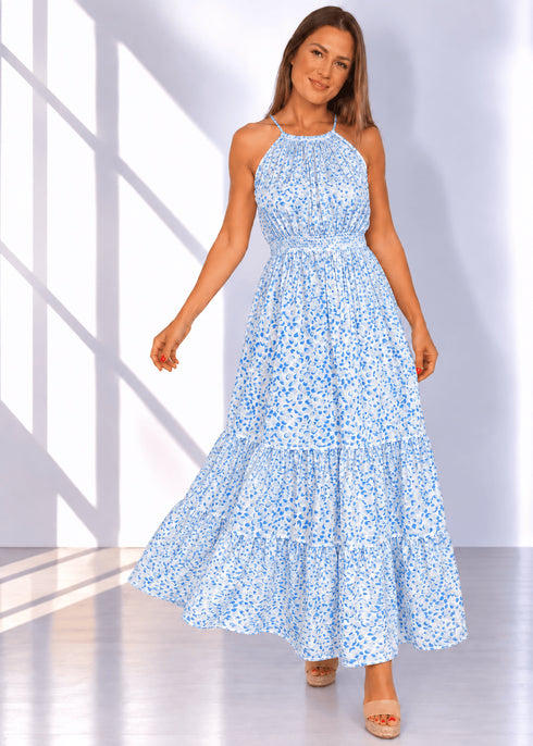 The California Maxi - Ocean Spots dubai outfit dress brunch fashion mums
