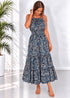 The California Maxi - Peacock Sky dubai outfit dress brunch fashion mums