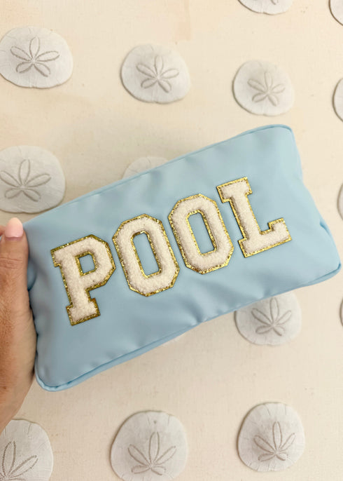 Pouch Only The Classic Pouch - Pool Blue dubai outfit dress brunch fashion mums