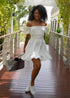 The Daisy Dress - Cy White dubai outfit dress brunch fashion mums