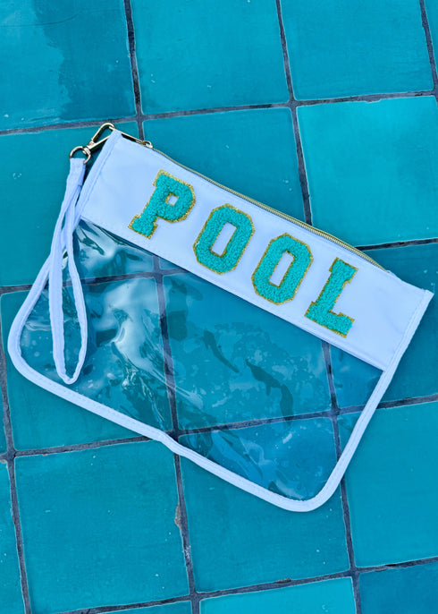 The Flat Pouch - Turquoise Pool dubai outfit dress brunch fashion mums