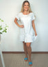 The Flirty Anywhere Dress - Pure White dubai outfit dress brunch fashion mums
