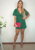 The Flirty Wrap Dress - Summer Green dubai outfit dress brunch fashion mums