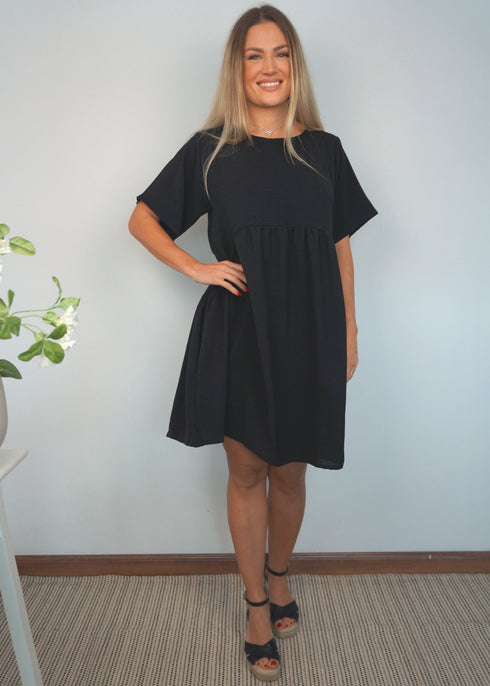 The French Dress - Cy Black dubai outfit dress brunch fashion mums