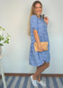 The French Dress - Ditsy Cobalt dubai outfit dress brunch fashion mums