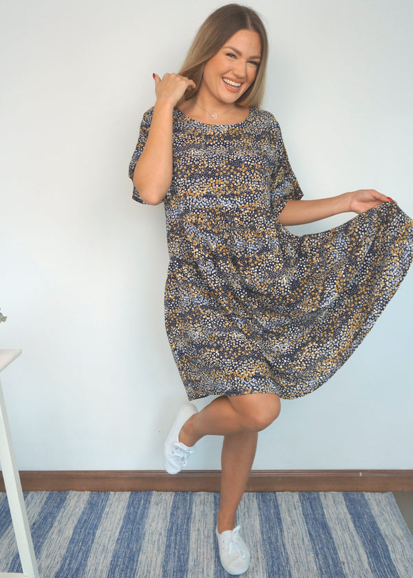 The French Dress - Mosaic Sky dubai outfit dress brunch fashion mums