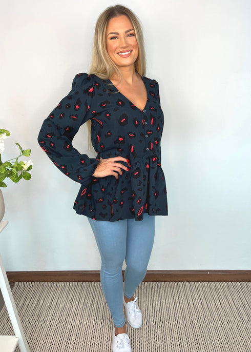 The Hampstead Top - Forest Leopard dubai outfit dress brunch fashion mums