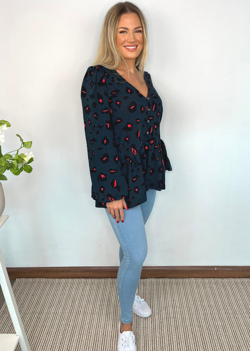 The Hampstead Top - Forest Leopard dubai outfit dress brunch fashion mums