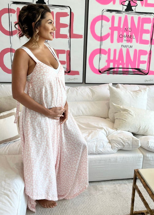 O/S The Harem Jumpsuit - Jungle Blush dubai outfit dress brunch fashion mums