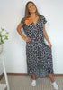 The Kate Maxi Dress - Wild Abstract dubai outfit dress brunch fashion mums