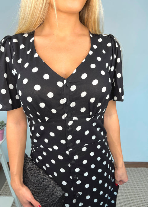 The Kensington Dress - City Polka dubai outfit dress brunch fashion mums