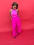 The KMH Edit Trouser Set - Hot Pink dubai outfit dress brunch fashion mums
