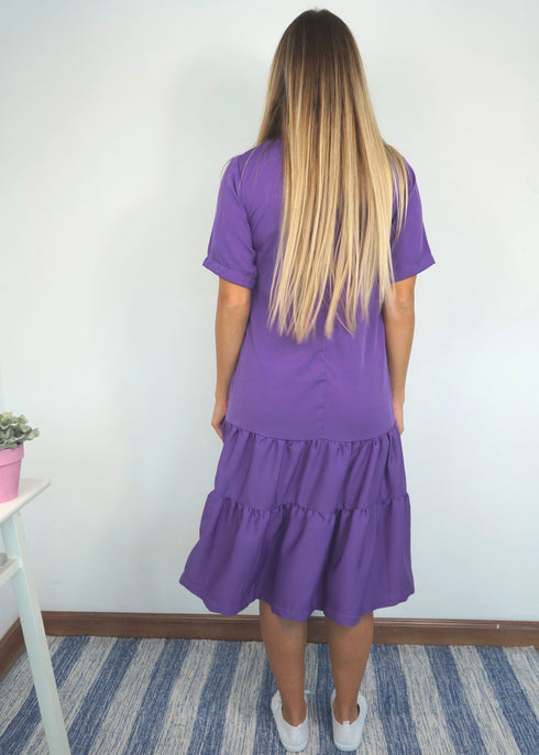 The Lakes Dress - Purple Vineyards dubai outfit dress brunch fashion mums